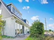 Detached House On The Water With Jetty In Langweer Frl