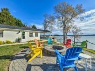 Lakefront New Concord Home With Shared Fire Pit