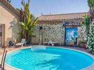 Awesome Home In Gondrin With 3 Bedrooms, Private Swimming Pool And Outdoor Swimming Pool