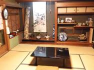 Traditional Japanese House With Beatiful Garden