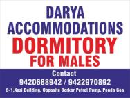 Darya Accomodations, Dormitory For Males