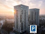 15 Piętro Sokolska 30 Towers Apartments - New- Lux- Parking- Sauna- Gym- And Good View From 15th Floor